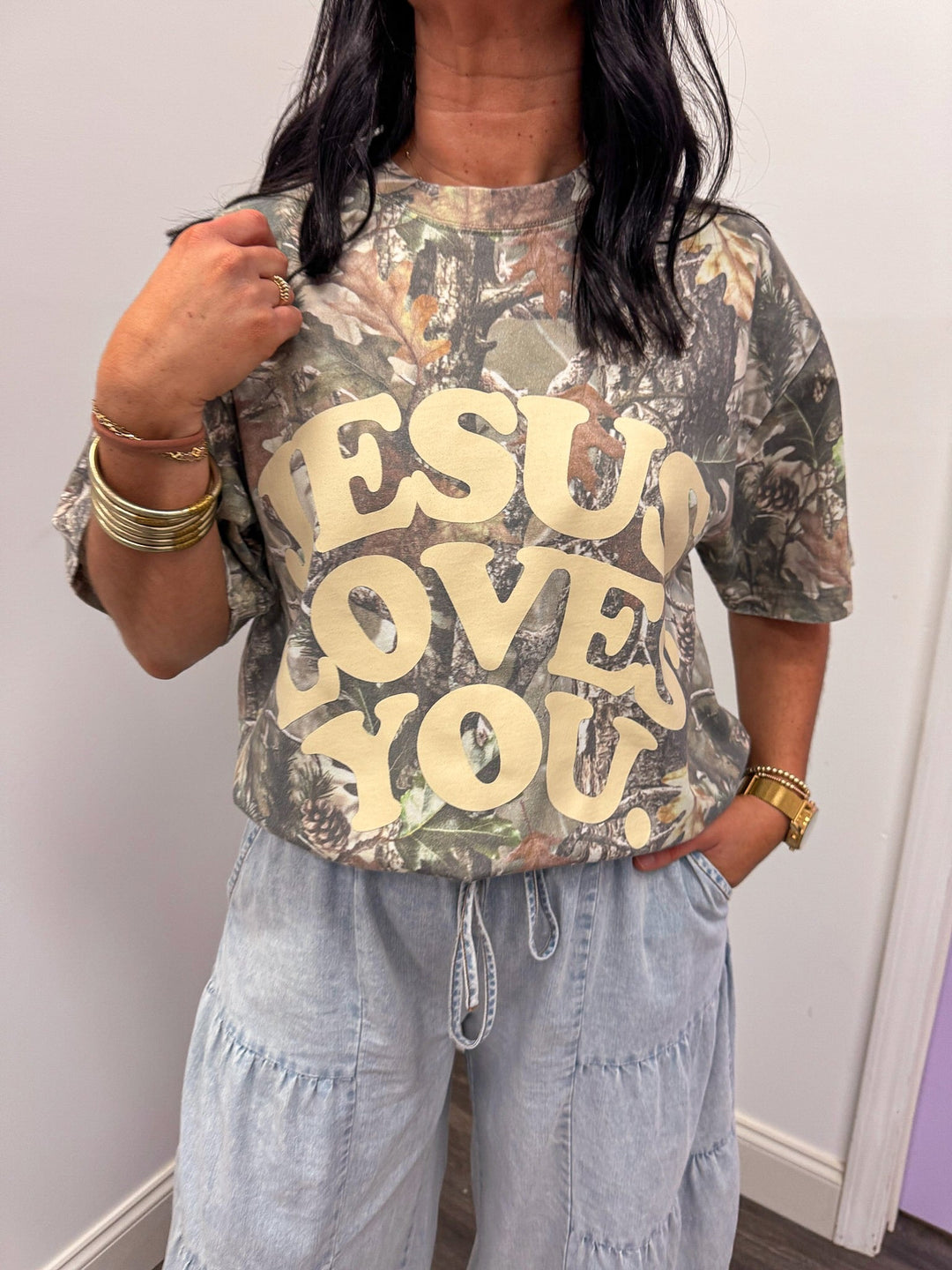 jesus loves you tee shirt