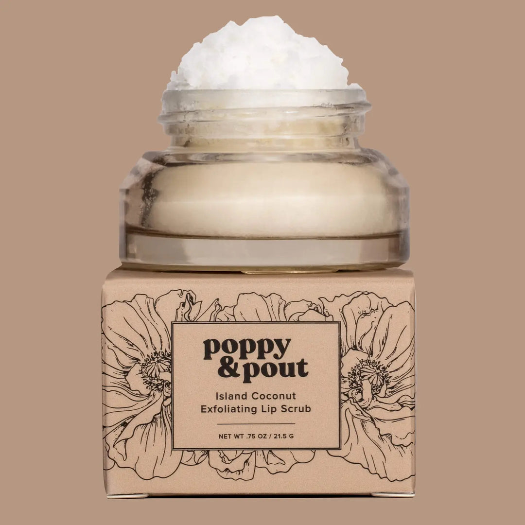 Poppy & Pout Lip Scrub and Spatula