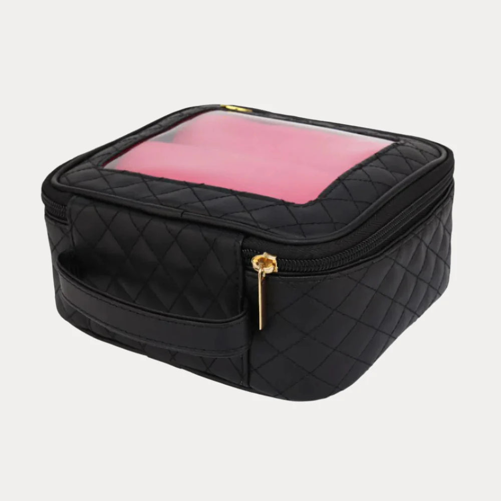 BuDhaGirl black travel case large showing handle