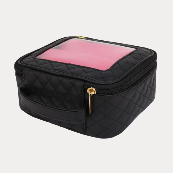 BuDhaGirl black travel case large showing handle