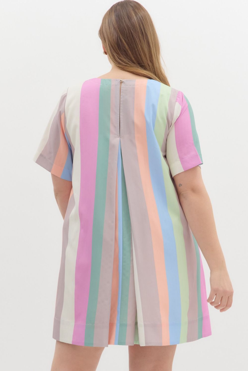 entro stripe easter dress plus sizes