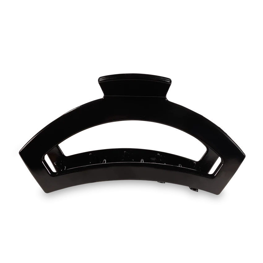 black large open claw clip