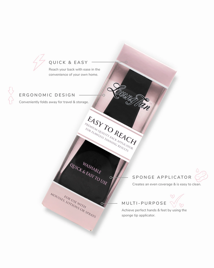 Loving Tan easy to reach back applicator