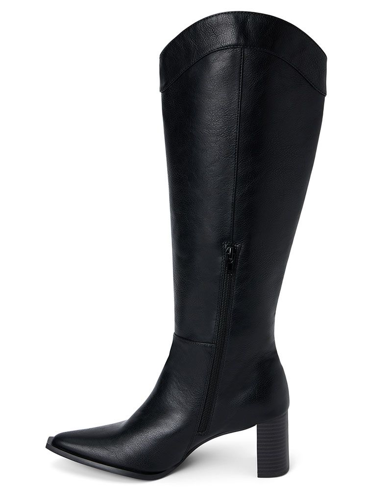 matisse bonnye tall western black boots
