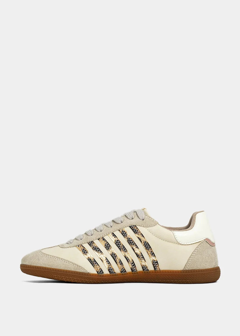 shu shop beige leopard print stevie sneakers third