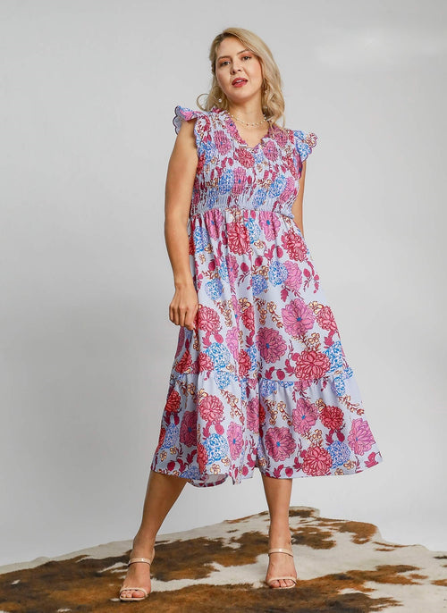 umgee women's plus size summer dress