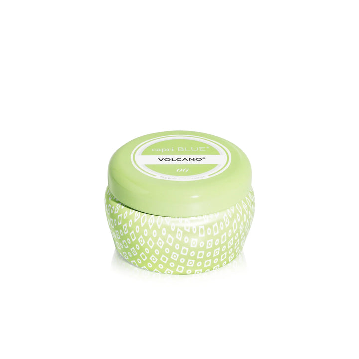 Capri Blue 3 oz Volcano iced matcha mini tin candle