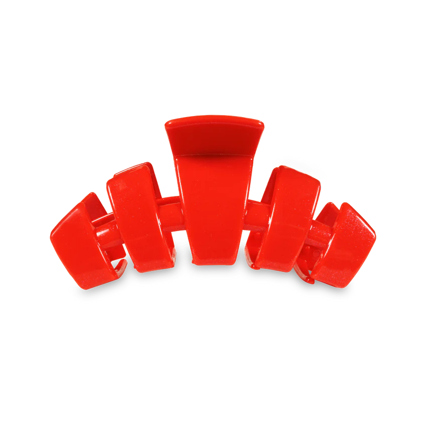 teleties rudolph red hair clip claw
