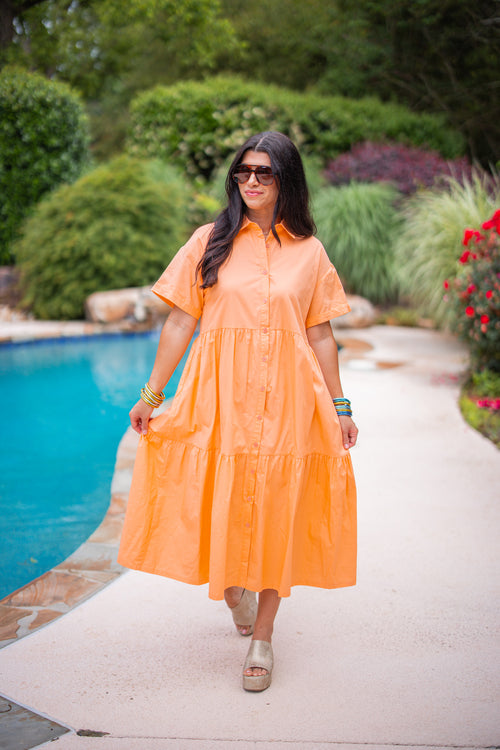 classic timeless style summer midi dress