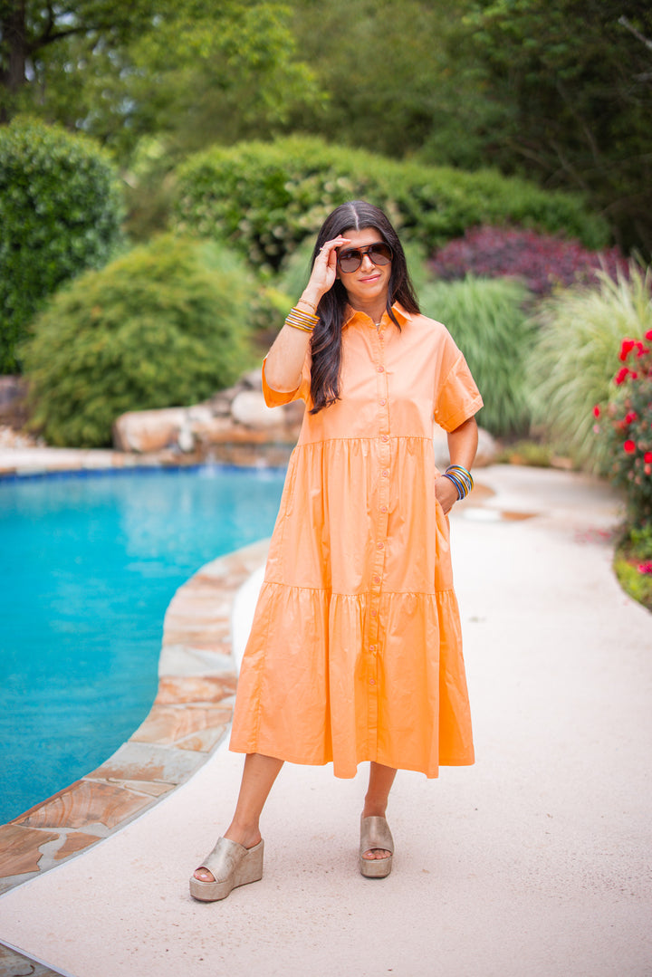 classic timeless style summer midi dress
