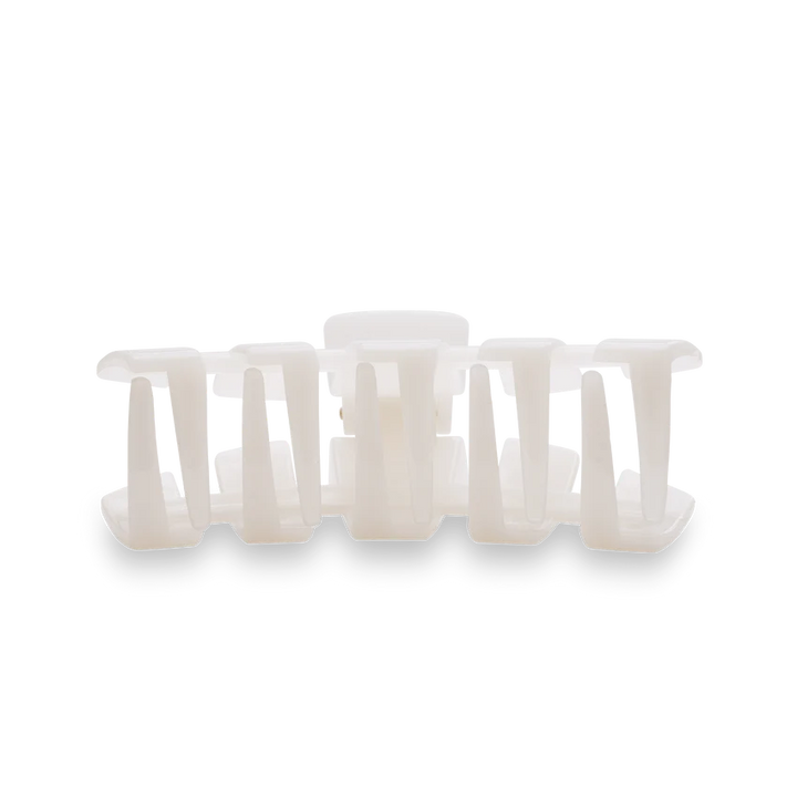 teleties coocnut white hair clip
