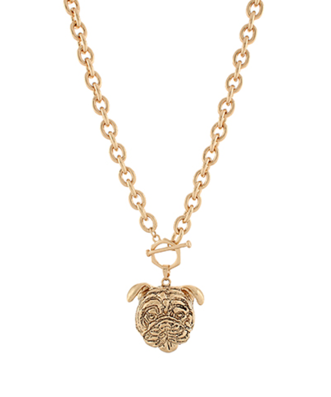 chunky dawgs pendant necklace