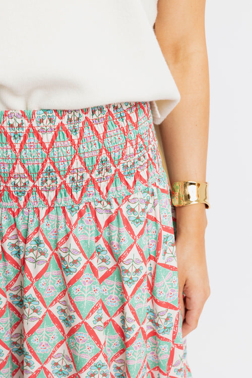 KARLIE PARIS floral maxi skirt