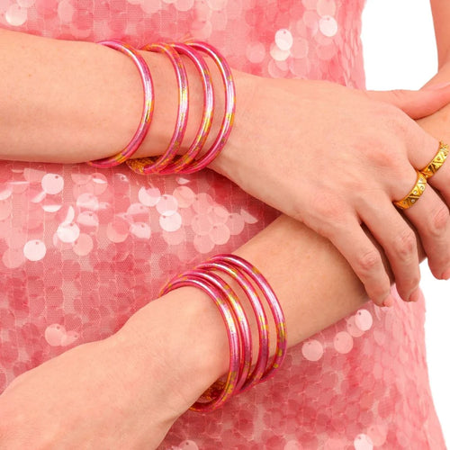 budhagirl koi rose all weather bangle bracelets