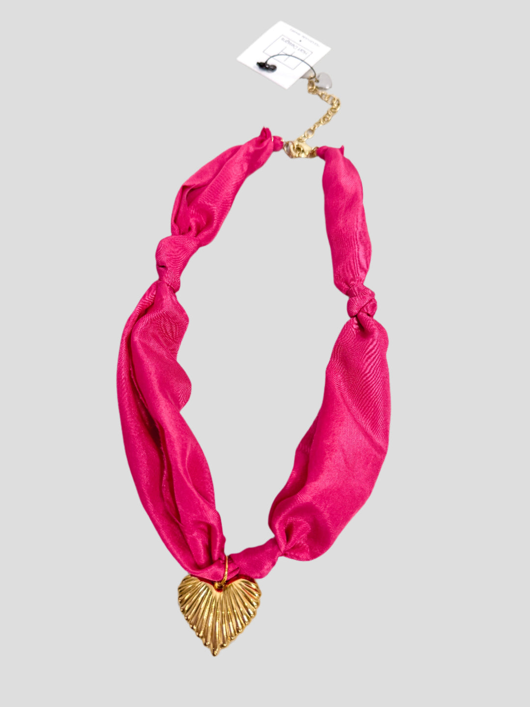trending jewelry satin scarf charm necklace