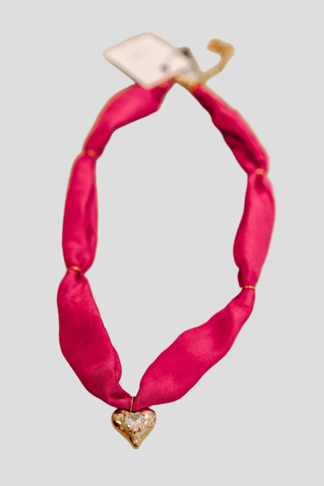 trending jewelry satin scarf charm necklace