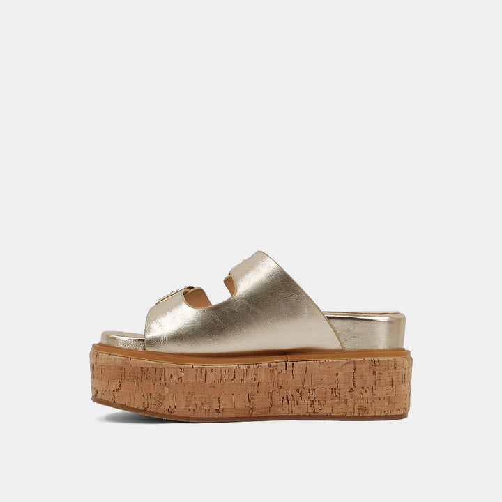 shu shop lucinda light gold platform wedge sandals