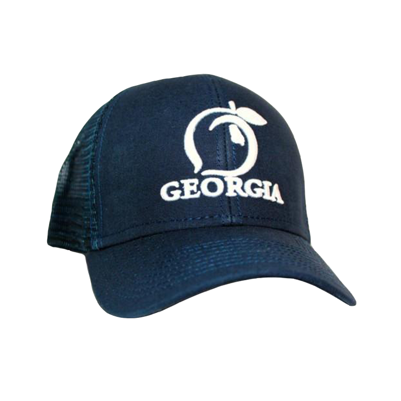 Peach State Pride Youth Navy Trucker Hat